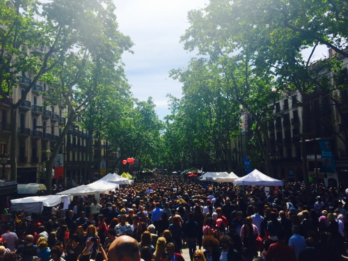 람블라스 거리 (La Rambla) 1