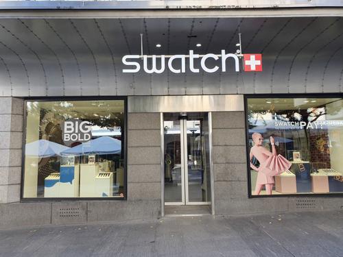 스와치 쇼핑 센터 (Swatch Geneve Rue du Mont Blanc)