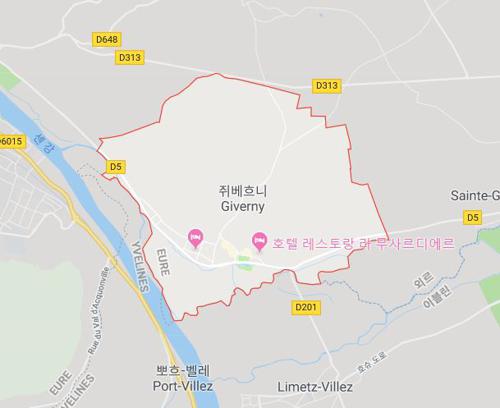 지베르니 투어 루트 소개